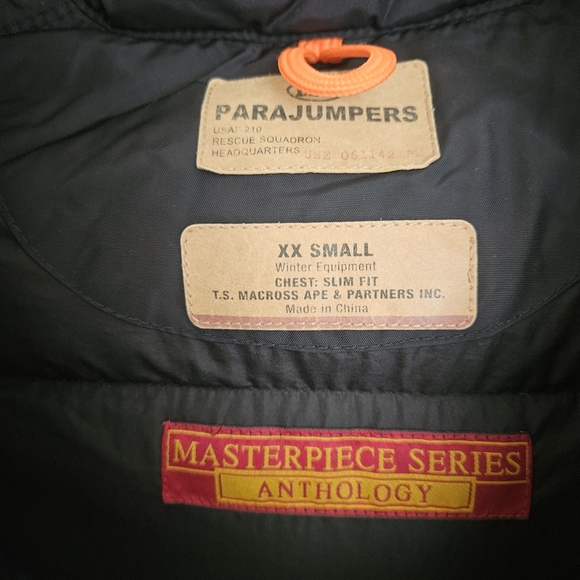 PARAJUMPERS XXS Masterpiece Anthology Fur Parka - Picture 2 of 6